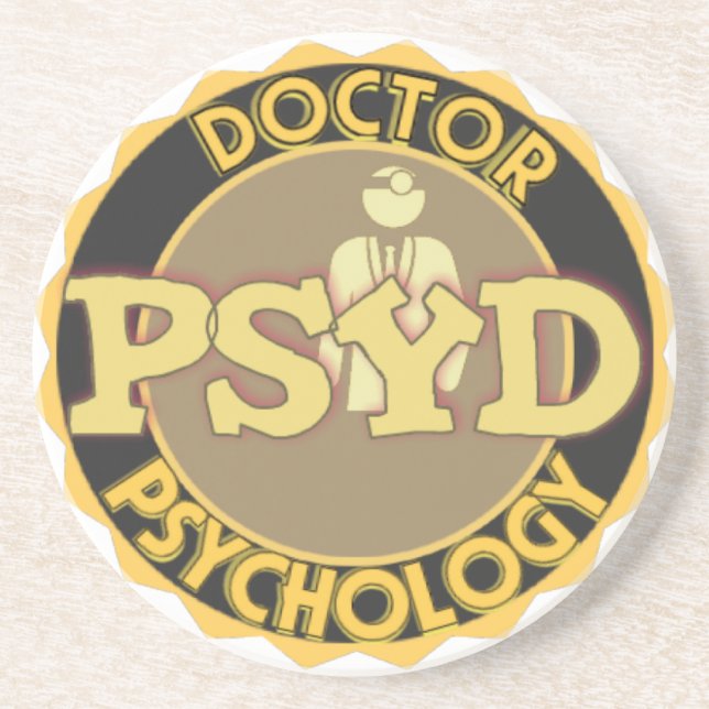 PsyD LOGOTYPDOKTOR AV PSYKOLOGIPSYKOLOGEN Underlägg (Framsidan)