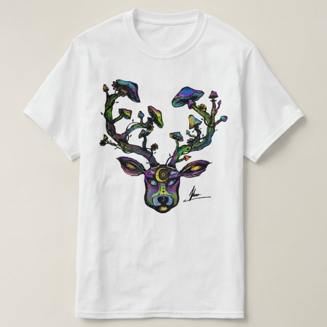 Psydeer T-shirt (Design framsida)
