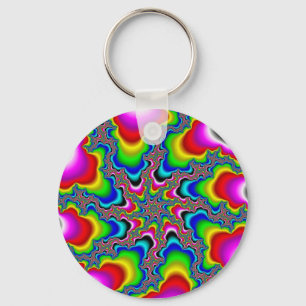 Psykedelica - Fractal Nyckelring