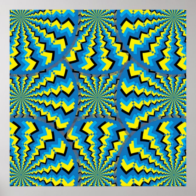 Psykedelikat Poster (Framsidan)