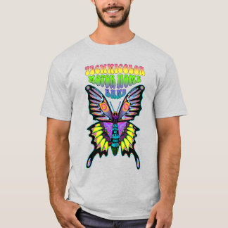 Psykedelisk Butterfly för motorfordon med teknisk T Shirt
