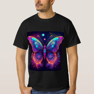 Psykedelisk Butterfly T-shirt