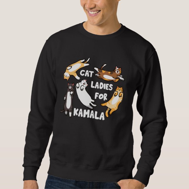 Psykedelisk Coola Regnbåge Drip Mushroom Skull Lång Ärmad Tröja (Framsida)