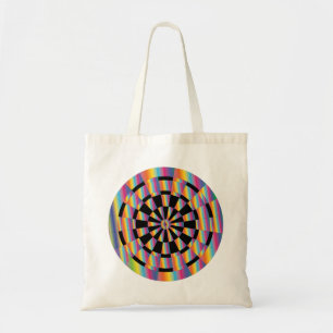 Psykedelisk Dartboard Tygkasse
