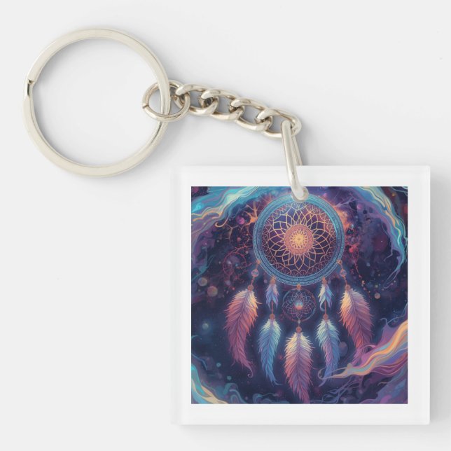 psykedelisk drömmfångare design (Framsidan)