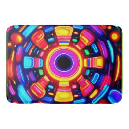 Psykedelisk energisprängning badrumsmatta