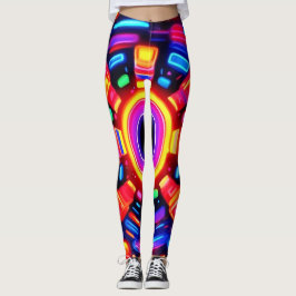 Psykedelisk energisprängning leggings