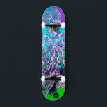Psykedelisk färgstark mini skateboard bräda 18,5 cm<br><div class="desc">Den här psykedeliska färgskateboard är ett val av perfekt för roligt-älskande människor och artistloger! Varje design av Flödesdesignen är unikt skapat att inspirera alla att anamma sina brister och uppmuntra dem att ansluta sig till sin lekande sida. Firar din äkta självkänsla och sprider positiva vibbar runt dig!</div>