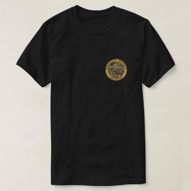 Psykedelisk forskningsvolontär Classic T-Shirt (Design framsida)