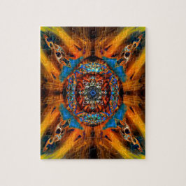 Psykedelisk Fractal Art Pussel