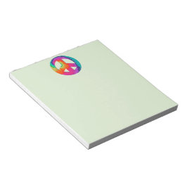 Psykedelisk fred anteckningsblock