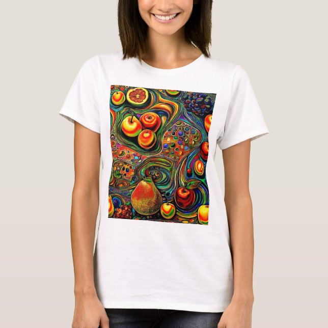 Psykedelisk frukt 1 t shirt (Framsida)