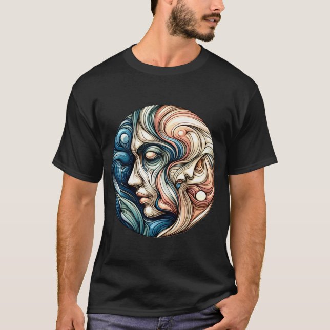 Psykedelisk fusion t shirt (Framsida)