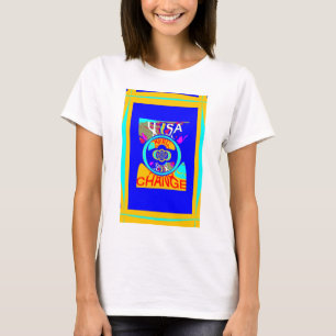 Psykedelisk Groove: Abstrakt av pop Art Energy Tee