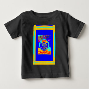 Psykedelisk Groove: Abstrakt av pop Art Energy Tee Shirt