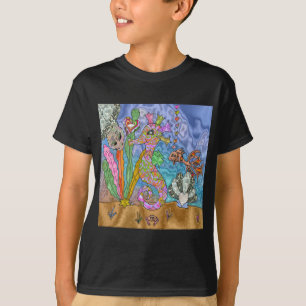 Psykedelisk havssköldpadda Art T-shirt