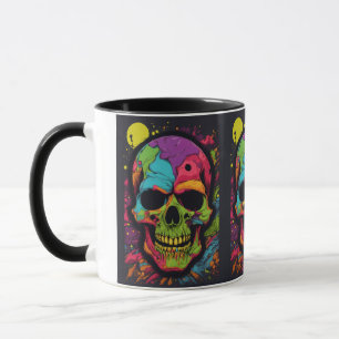 Psykedelisk hudexplosion mugg