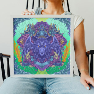 Psykedelisk kelestial Varg Poster