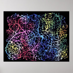 Psykedelisk kemi poster