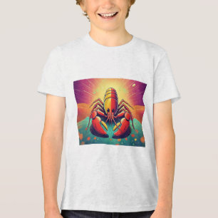 Psykedelisk konst av släktet Ocean T Shirt