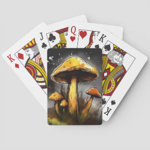 Psykedelisk kronisk svamp Generativ AI Casinokort