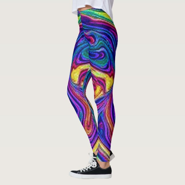 Psykedelisk Leggings (Vänster)