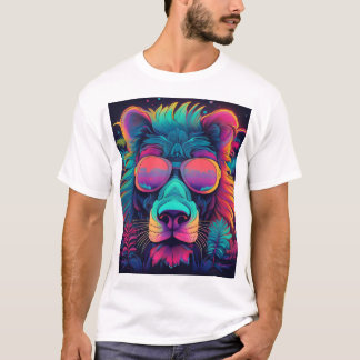 Psykedelisk Lejon T-Shirt