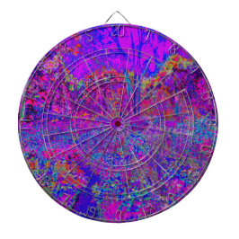 Psykedelisk Lila liggande Darttavla