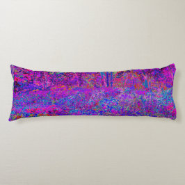 Psykedelisk Lila liggande Kroppskudde