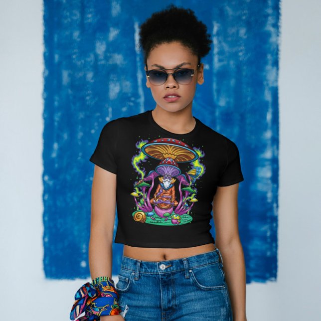 Psykedelisk meditation t shirt (Skapare uppladdad)