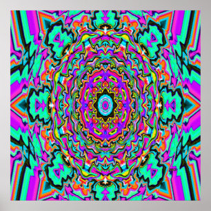 Psykedelisk morgon.. poster