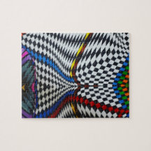 Psykedelisk optisk bild