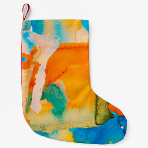 Psykedelisk Papper. Klassiskt blått och Lush Lava Liten Julstrumpa