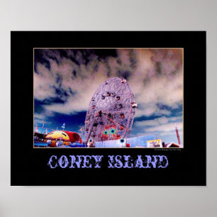 Psykedelisk Poster " hjul & Himlar"