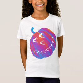 Psykedelisk Pumpkin Heart T-Shirt