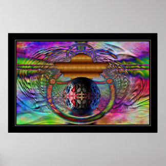 Psykedelisk Relic. Poster