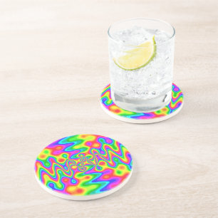 Psykedelisk sandsten Drink Underlägg