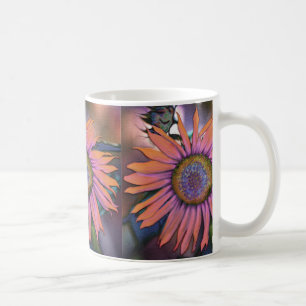 Psykedelisk solros Wraparound Mugg