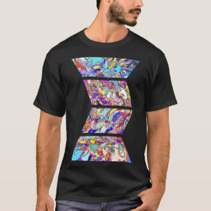 Psykedelisk syra Folk Trance Sten Edm Festival Goa T Shirt