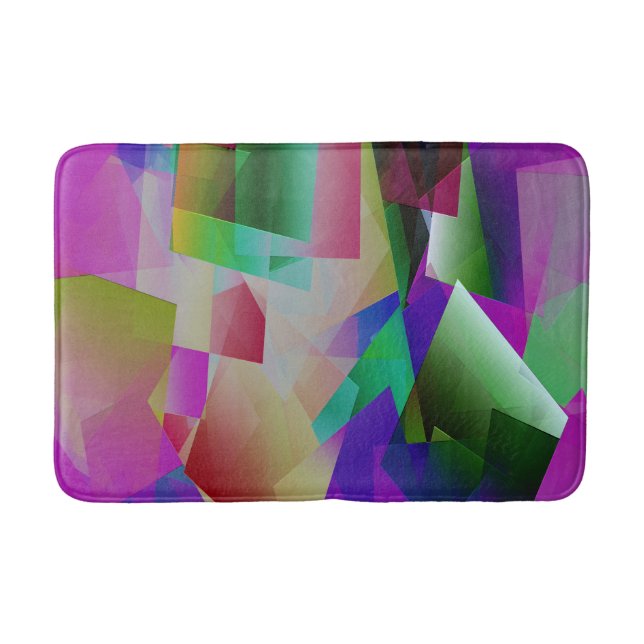 Psykedelisk tidsz.... badrumsmatta (Framsidan)