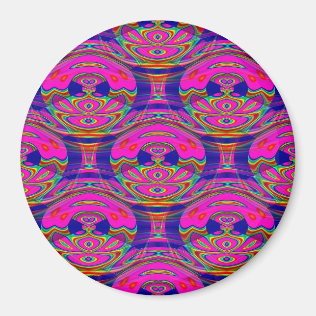 Psykedelisk Uggla..... Magnet (Framsidan)