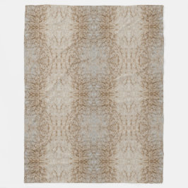 Psykedelisk varm fårull mönster fleecefilt