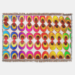 Psykedelisk väv filt