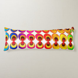 Psykedelisk väv kroppskudde