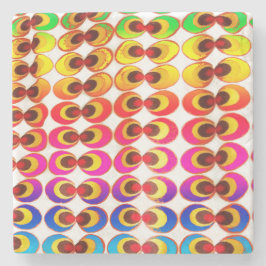 Psykedelisk väv stenunderlägg