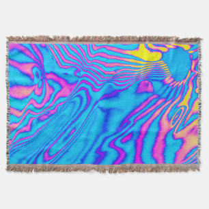 Psykedelisk zebra: Neon Fluorescent Backgr Filt