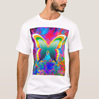 Psykedeliska Butterflies T Shirt