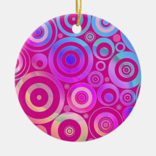 Psykedeliska cirklar Ornament