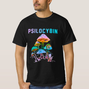 Psykedeliska magiska svampar t shirt