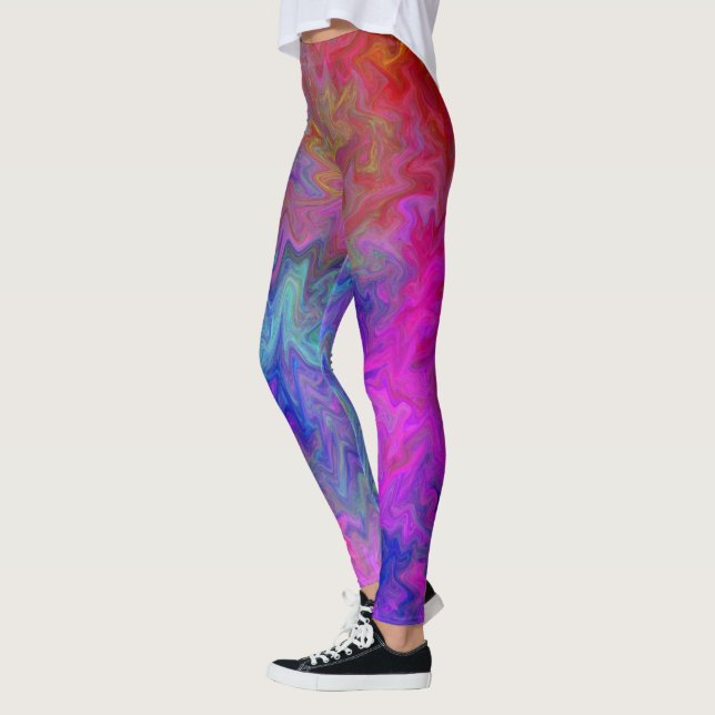 Psykedeliska nyheter... leggings (Vänster)